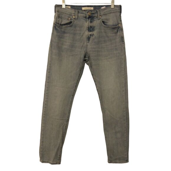 PacSun jeans mens 30x32 blue denim slim fit tapered leg light wash stretch - Picture 1 of 10